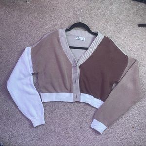 Hollister Brown Tones Cardigan